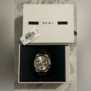 DKNY watch with original tag and box.